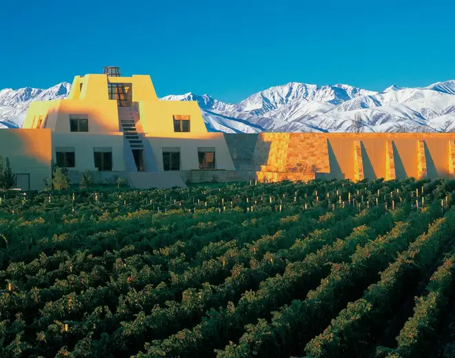 Bodega Catena Zapata, en Luján de Cuyo, Mendoza