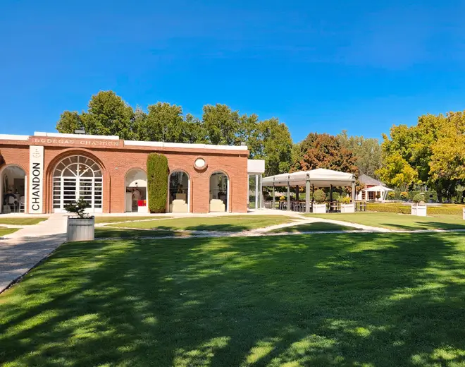 Bodega Chandon, en Agrelo, Luján de Cuyo, Mendoza