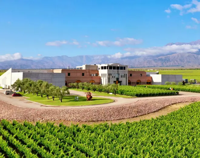 Bodega Monteviejo, en Valle de Uco, Mendoza