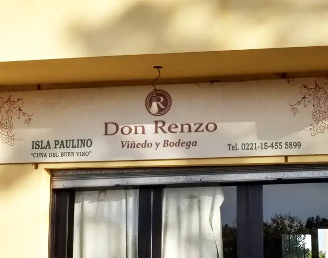 Bodega Don Renzo, en Berisso, Buenos Aires