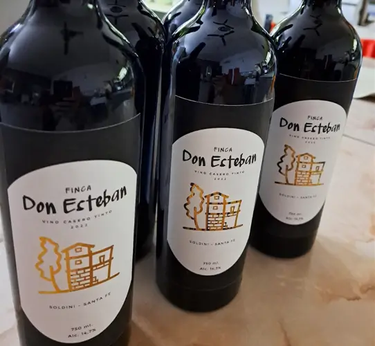 Bodega Finca Don Esteban, en Soldini, Santa Fe